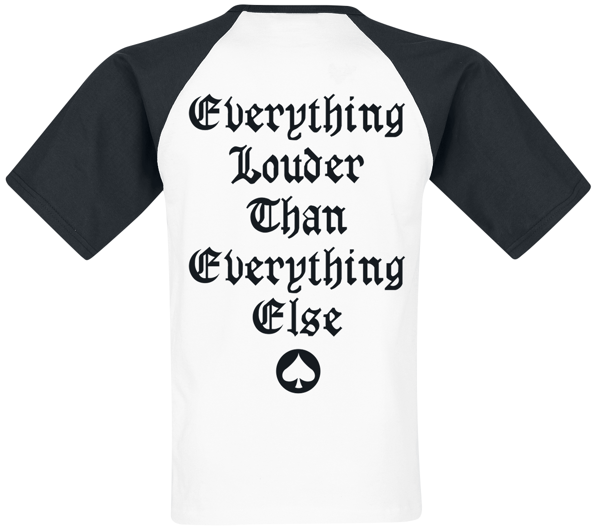 T-Shirt Manches courtes  de Motörhead - Everything Louder - S à M - pour Homme - blanc/noir - Motörhead - View 2