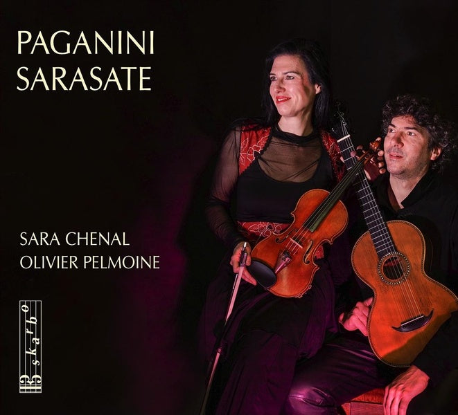 Paganini - Sarasate : Oeuvres pour violon et guitare - Front Cover