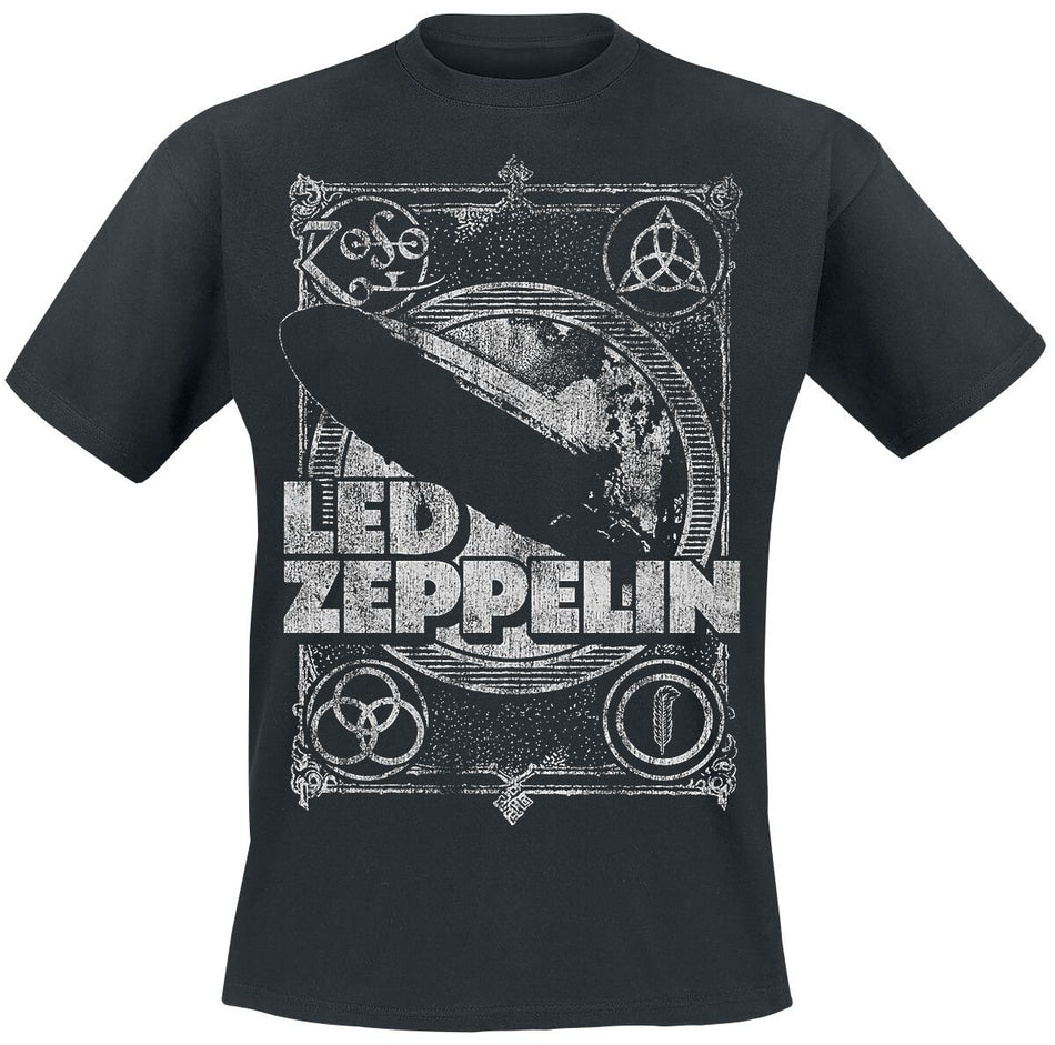 T-Shirt Manches courtes  de Led Zeppelin - Shook Me - S à 4XL - pour Homme - noir - Led Zeppelin