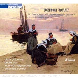 Ropartz: Musique de chambre. Trio, Prélude, marine & chansons - Front Cover