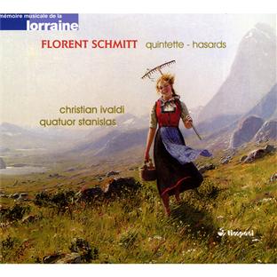 Schmitt: Quintette - Hasards. Quintette pour piano & cordes Hasards - Front Cover