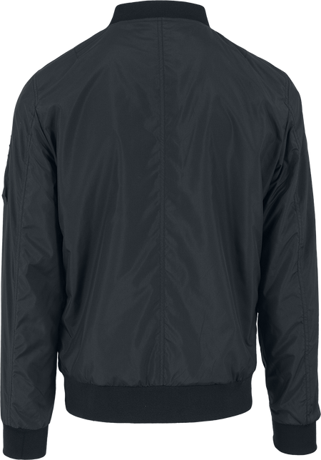 Bomber  de Urban Classics - Bomber léger - S à L - pour Homme - noir - Urban Classics - View 2