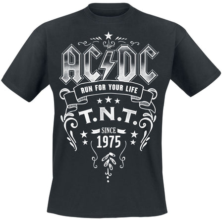 T-Shirt Manches courtes  de AC/DC - T.N.T. - S à 5XL - pour Homme - noir - AC/DC
