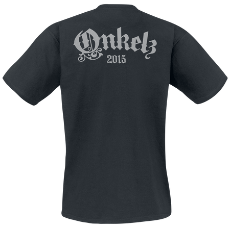 T-Shirt Manches courtes  de Böhse Onkelz - BO Skull - S à 3XL - pour Homme - noir - Böhse Onkelz - View 2