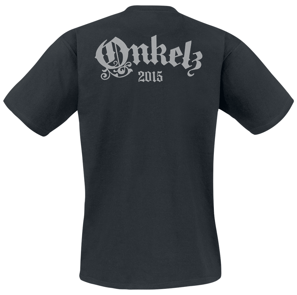 T-Shirt Manches courtes  de Böhse Onkelz - BO Skull - S à 3XL - pour Homme - noir - Böhse Onkelz - View 2