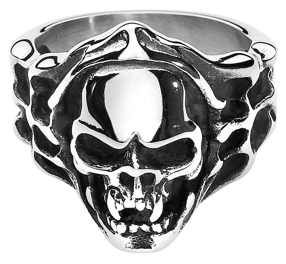 Bague  de etNox hard and heavy - Evil Skull - pour Homme - Standard - etNox hard and heavy