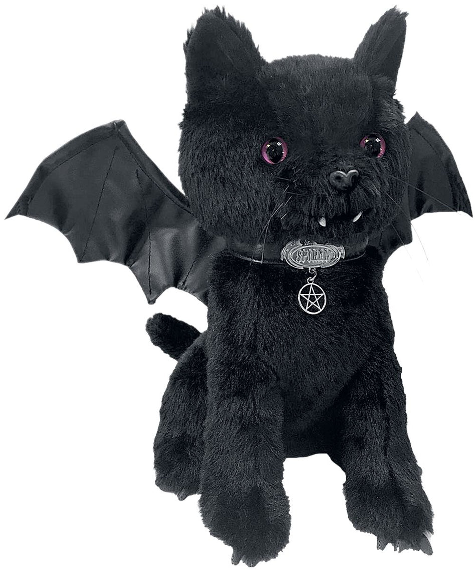 Figurine en peluche Gothic de Spiral - Bat Cat - pour Unisexe - noir - Spiral