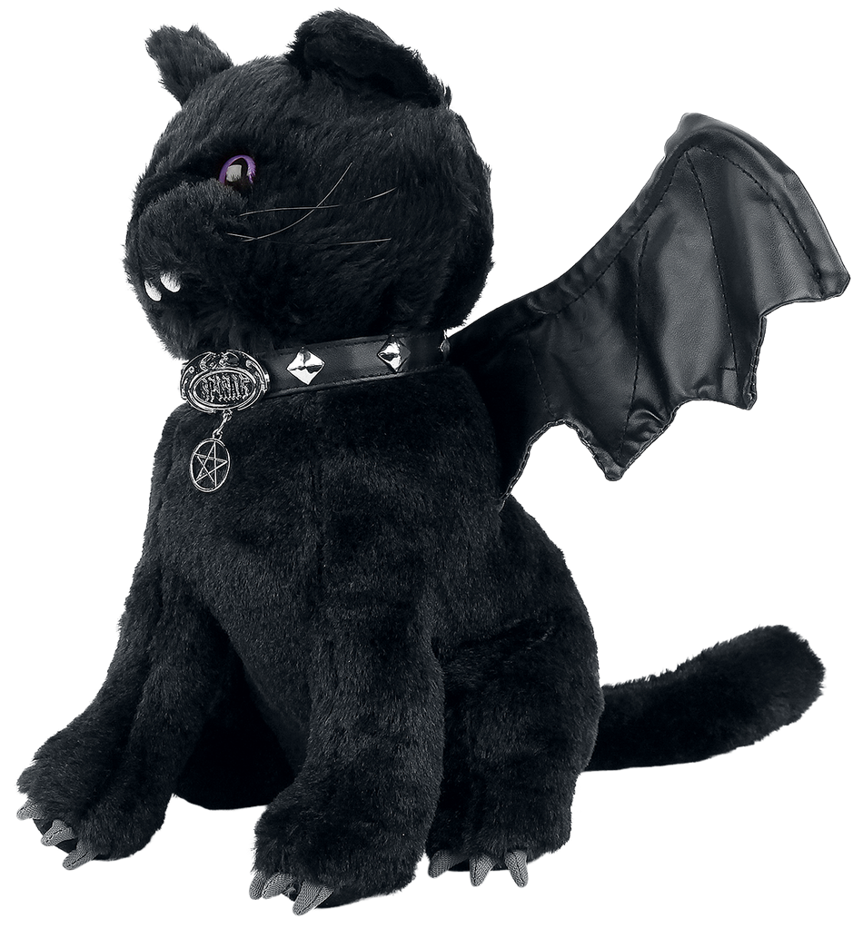 Figurine en peluche Gothic de Spiral - Bat Cat - pour Unisexe - noir - Spiral - View 2