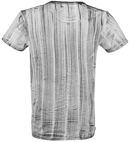 T-Shirt Manches courtes  de Rock Rebel by EMP - Rebel Soul - S à 5XL - pour Homme - blanc - Rock Rebel by EMP - View 2