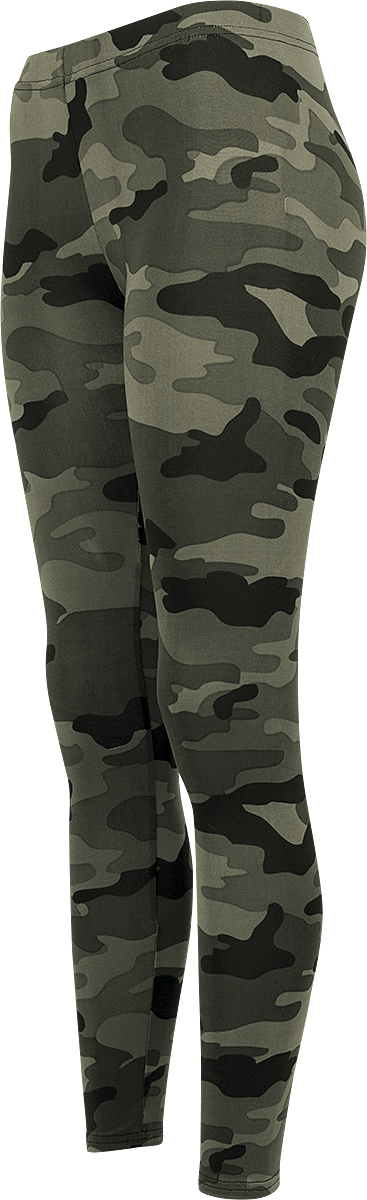 Legging  de Urban Classics - Ladies Camo Leggings - XS à XL - pour Femme - camouflage forêt - Urban Classics - View 2