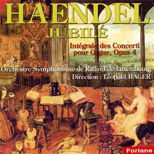 Intégrale des concerti pour orgue / op.4 - Front Cover