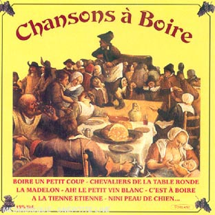 Chansons à boire - Front Cover