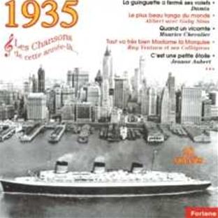 Les chansons de cette année-là 1935 - Front Cover