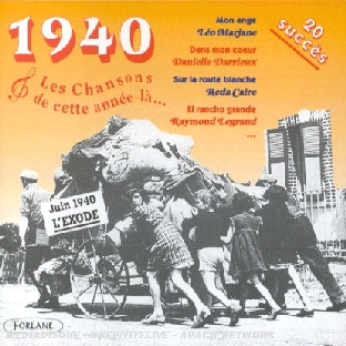 Les chansons de cette année-là 1940 - Front Cover