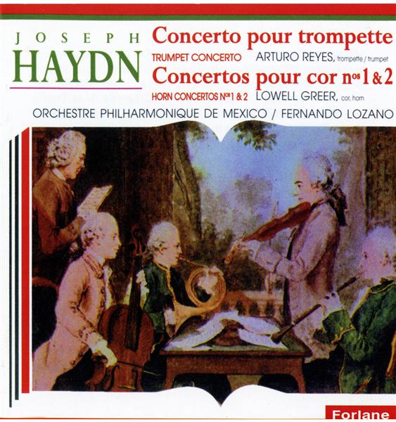 Concerto pour trompette - Concertos (2) pour cor - Front Cover
