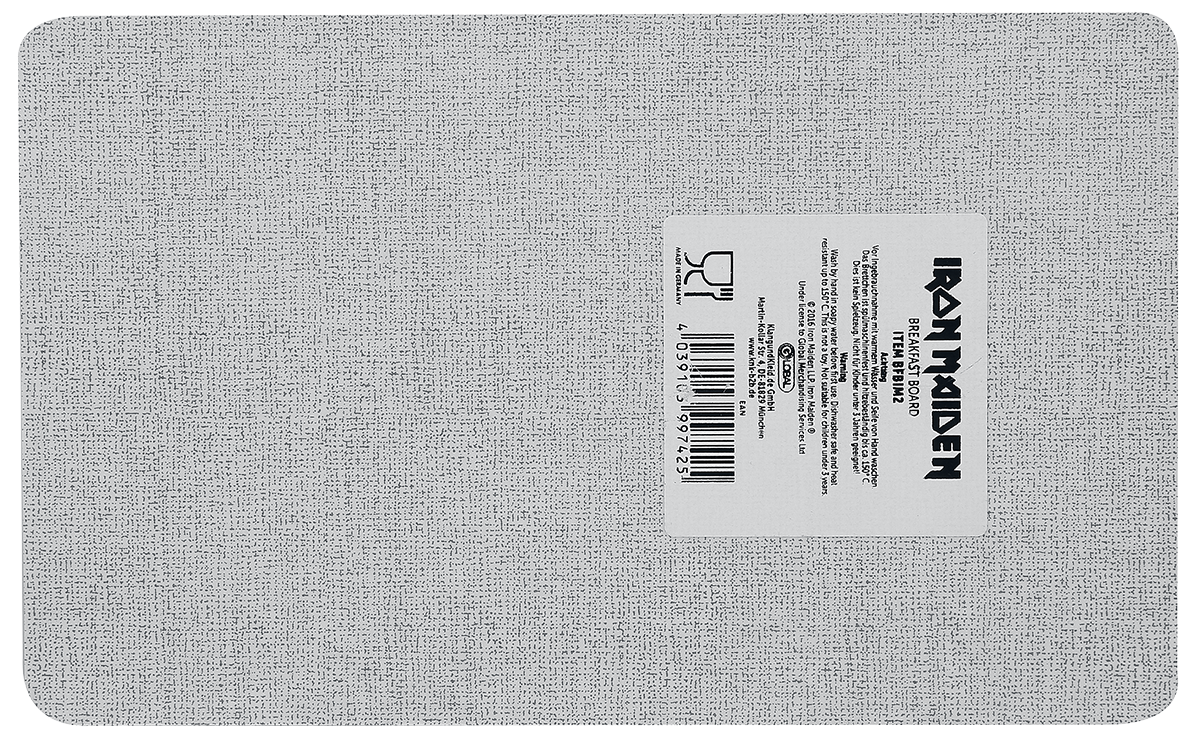 Planche petit déjeuner  de Iron Maiden - Trooper - pour Unisexe - Standard - Iron Maiden - View 2