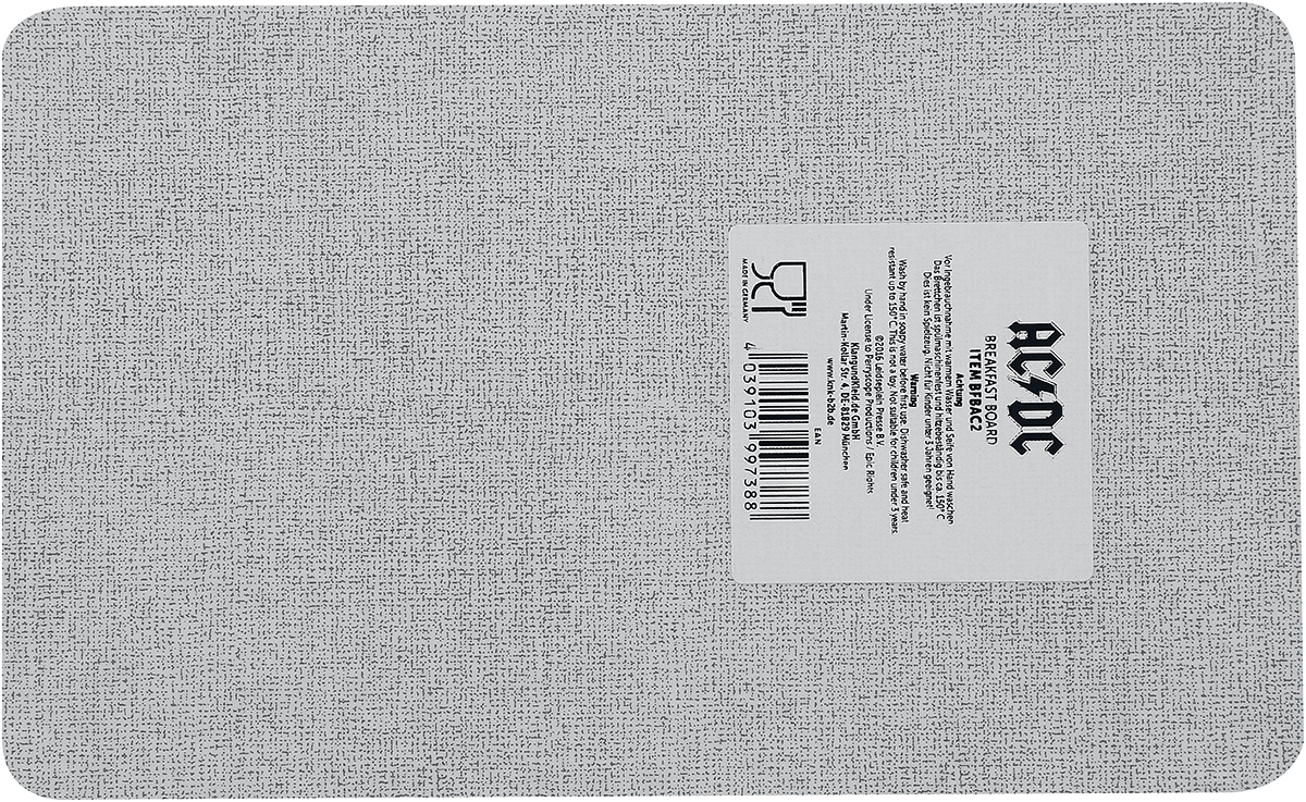 Planche petit déjeuner  de AC/DC - Black Ice - pour Unisexe - Standard - AC/DC - View 2