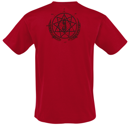 T-Shirt Manches courtes  de Slipknot - Blurry - S à 3XL - pour Homme - rouge foncé - Slipknot - View 2