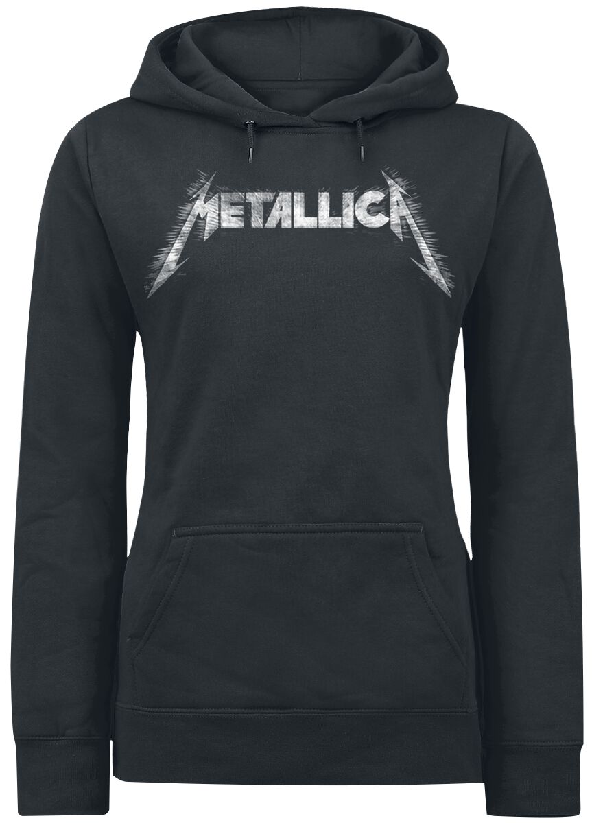 Sweat-shirt à capuche  de Metallica - Spiked - S à XXL - pour Femme - noir - metallica