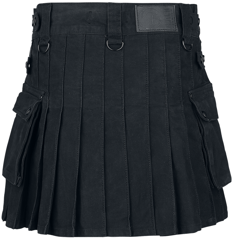 Jupe courte  de Forplay - Kilt - XS à XXL - pour Femme - noir - Forplay - View 2