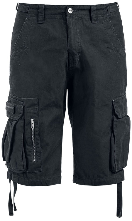 Short  de Black Premium by EMP - Bermuda Army Vintage - XS à 7XL - pour Homme - noir - Black Premium by EMP
