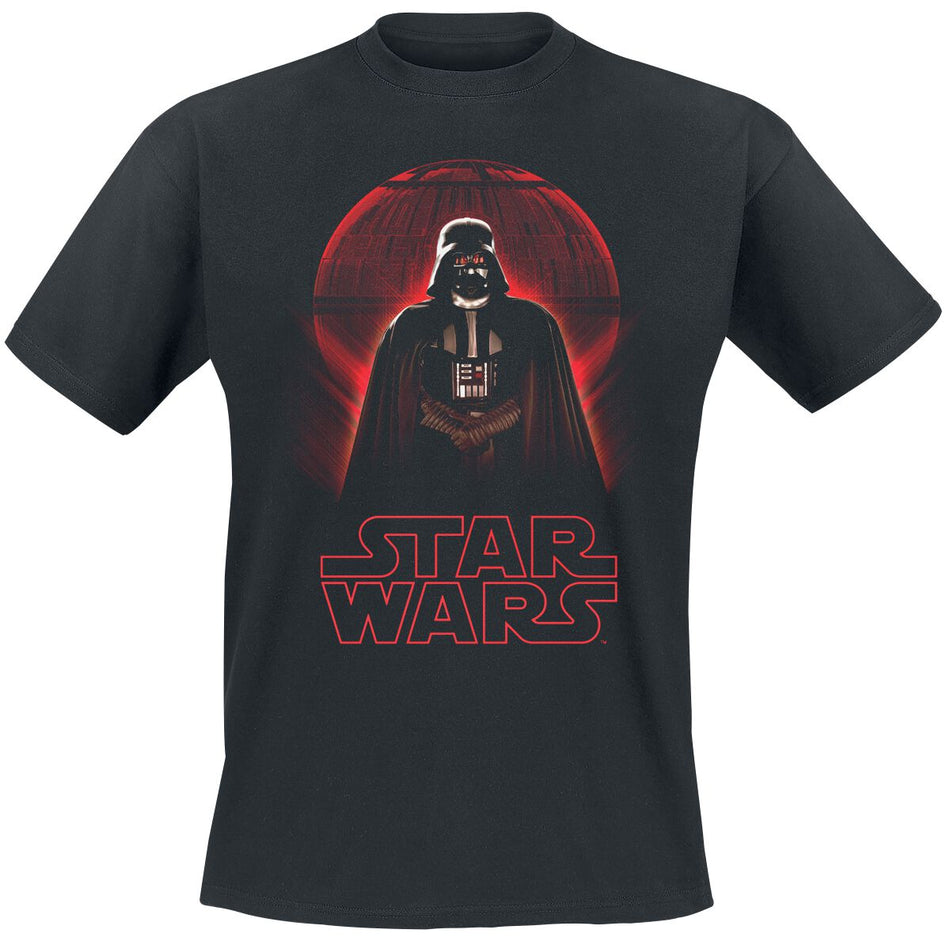T-Shirt Manches courtes Disney de Star Wars - Rogue One - Dark Vador Et l'Étoile De La Mort - M à 5XL - pour Homme - noir - Star Wars