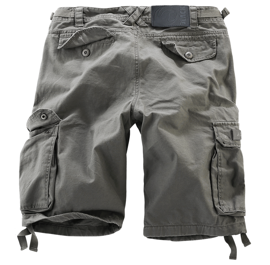 Short  de Black Premium by EMP - Bermuda Army Vintage - S à 7XL - pour Homme - olive - Black Premium by EMP - View 2