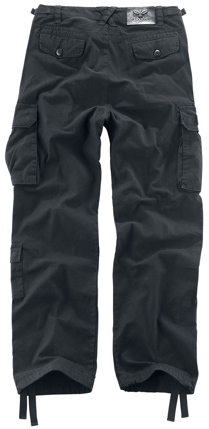 Pantalon Cargo  de Black Premium by EMP - Pantalon Army Vintage - S à 7XL - pour Homme - noir - Black Premium by EMP - View 2