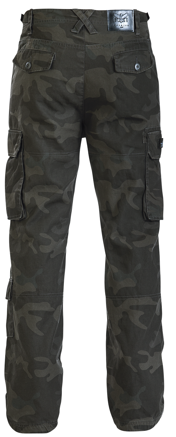 Pantalon Cargo  de Black Premium by EMP - Pantalon Army Vintage - S à 5XL - pour Homme - camouflage sombre - Black Premium by EMP - View 2