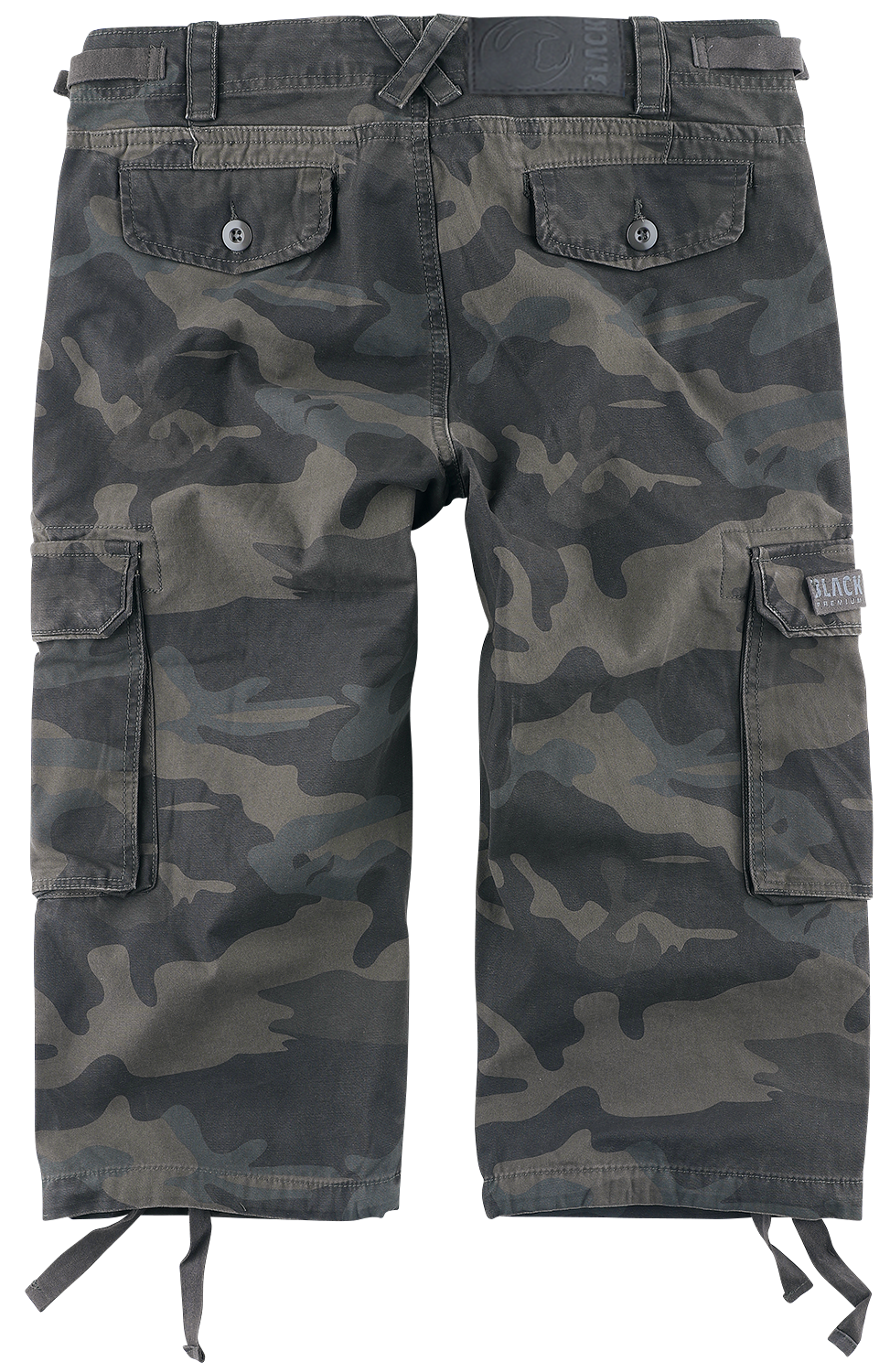 Short  de Black Premium by EMP - Short 3/4 Army Vintage - S à 6XL - pour Homme - camouflage sombre - Black Premium by EMP - View 2