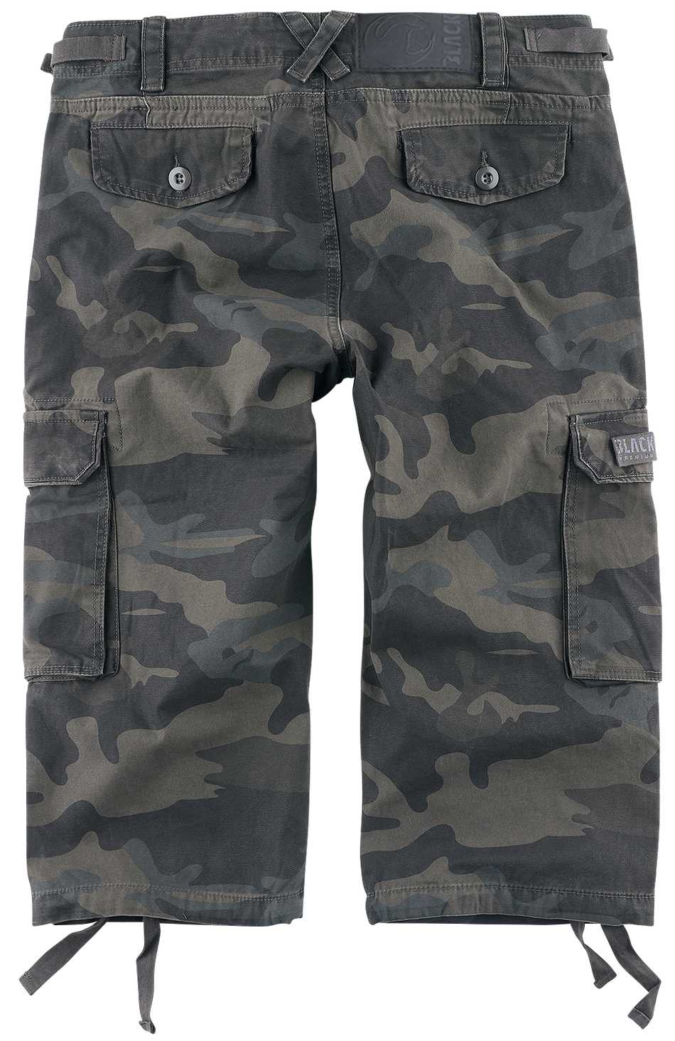Short  de Black Premium by EMP - Short 3/4 Army Vintage - S à 6XL - pour Homme - camouflage sombre - Black Premium by EMP - View 2