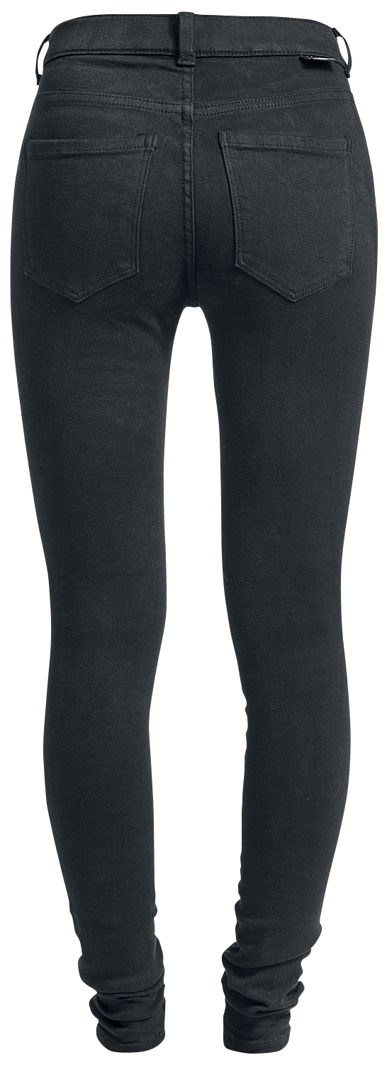 Jean  de Dr. Denim - Genoux Déchirés Lexy - XS à M - pour Femme - noir - Dr. Denim - View 2