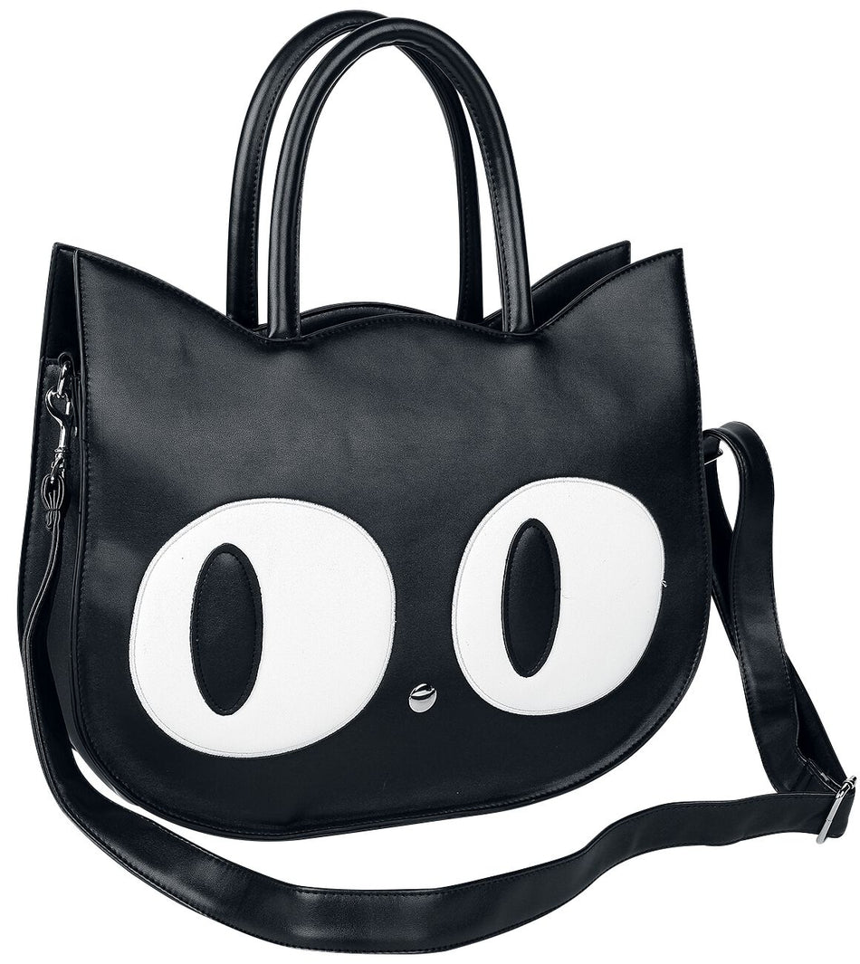 Sac à main Gothic de Banned Alternative - Big Kitty - pour Femme - noir - Banned Alternative