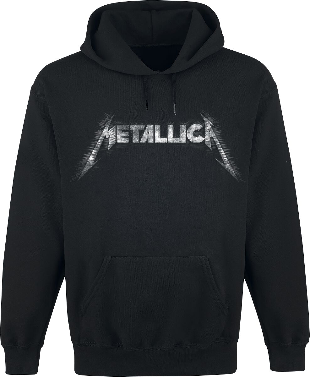 Sweat-shirt à capuche  de Metallica - Spiked Logo - S à XXL - pour Homme - noir - metallica