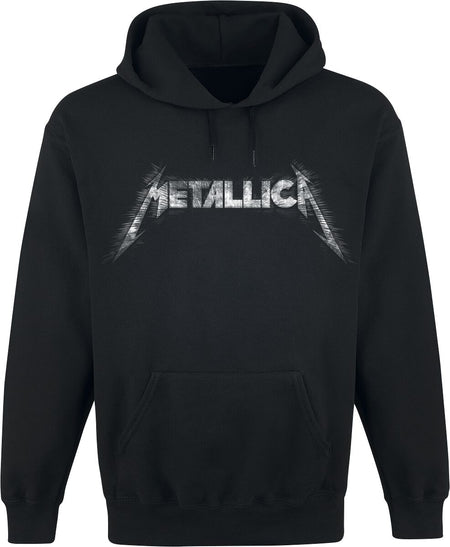 Sweat-shirt à capuche  de Metallica - Spiked Logo - S à XXL - pour Homme - noir - metallica