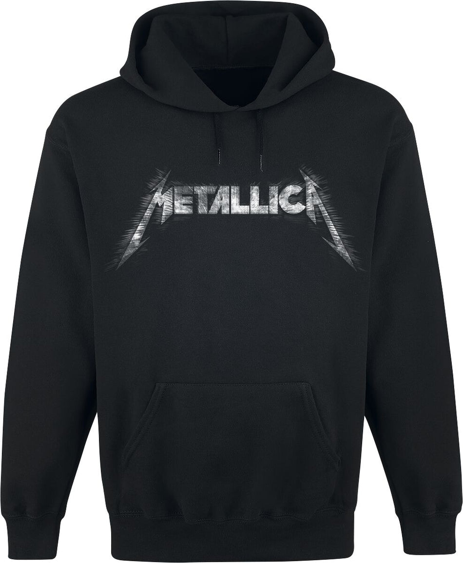 Sweat-shirt à capuche  de Metallica - Spiked Logo - S à XXL - pour Homme - noir - metallica