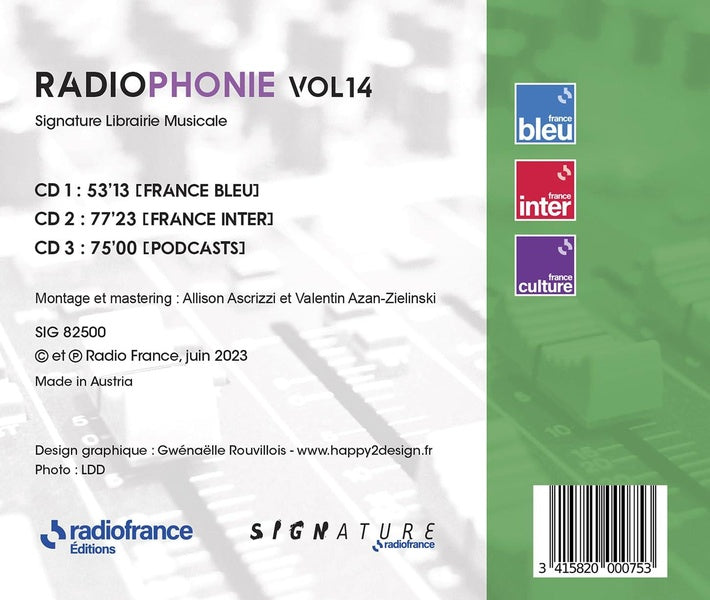 Radiophonie Volume 14 - Front Cover