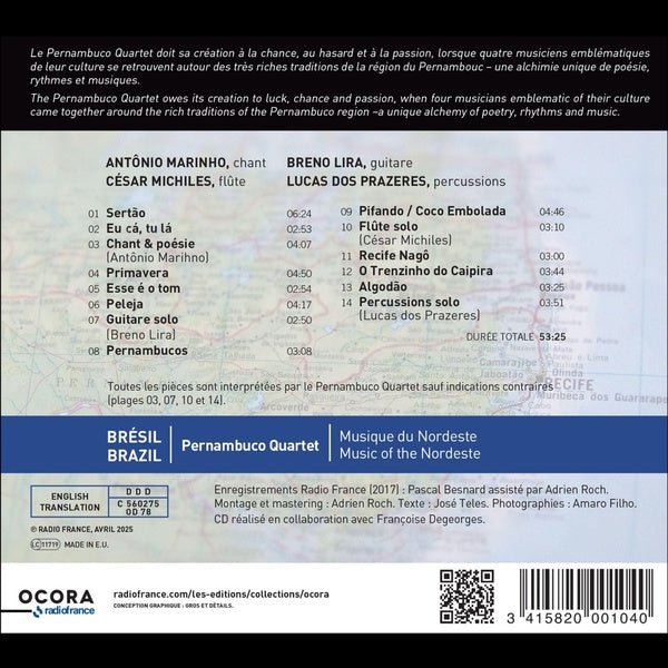 Musique du Nordeste - Front Cover