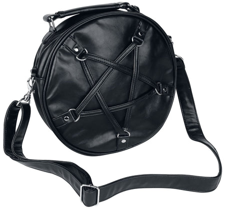 Sac à main Gothic de Banned Alternative - Big Pentagram - pour Femme - noir - Banned Alternative