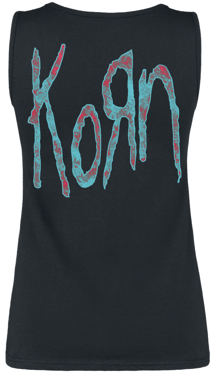 Top  de Korn - New Doll - S à XXL - pour Femme - noir - Korn - View 2