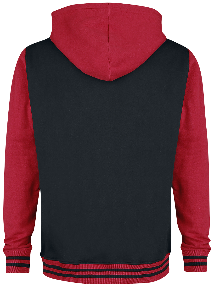 Sweat-shirt zippé à capuche  de RED by EMP - Playing The Blame Game - M à XXL - pour Homme - noir/rouge - RED by EMP - View 2