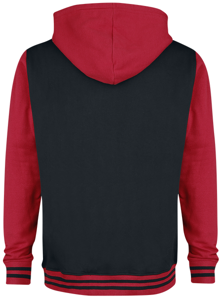 Sweat-shirt zippé à capuche  de RED by EMP - Playing The Blame Game - M à 5XL - pour Homme - noir/rouge - RED by EMP - View 2