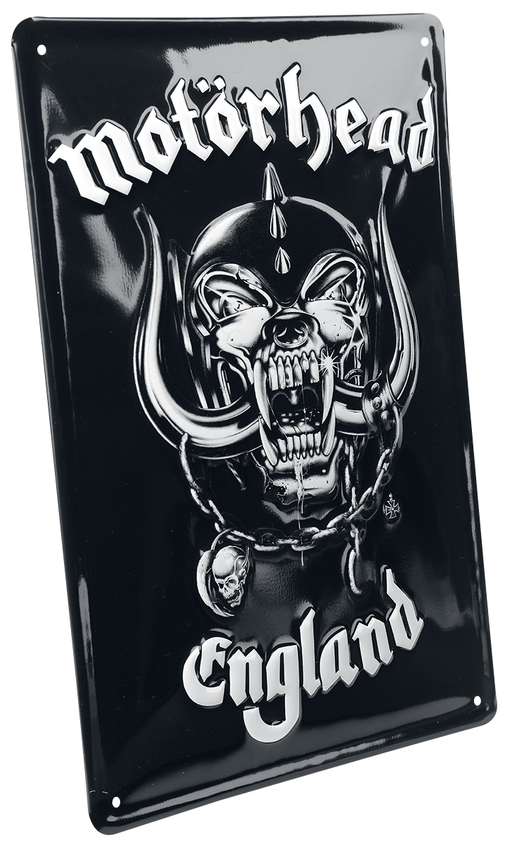 Plaque en métal  de Motörhead - England - pour Indifférent - Standard - Motörhead - View 2