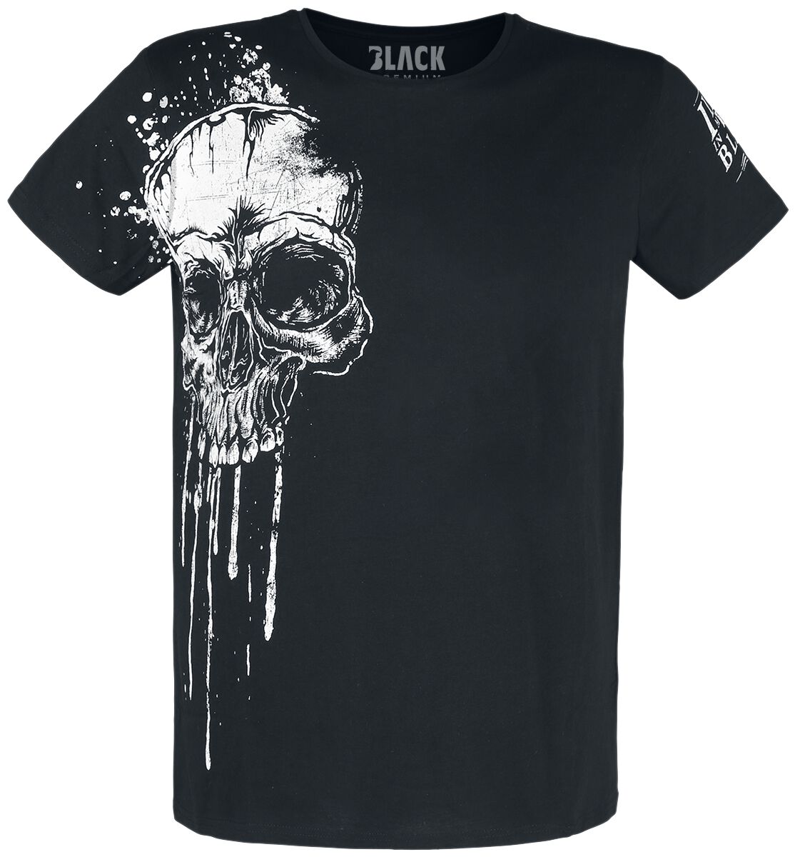 T-Shirt Manches courtes  de Black Premium by EMP - Rebel Soul - M à 5XL - pour Homme - noir - Black Premium by EMP