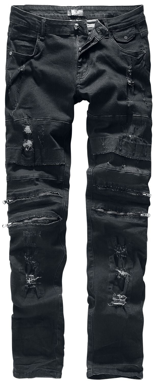 Jean  de Rock Rebel by EMP - Jared - W30L32 à W38L34 - pour Homme - noir - Rock Rebel by EMP