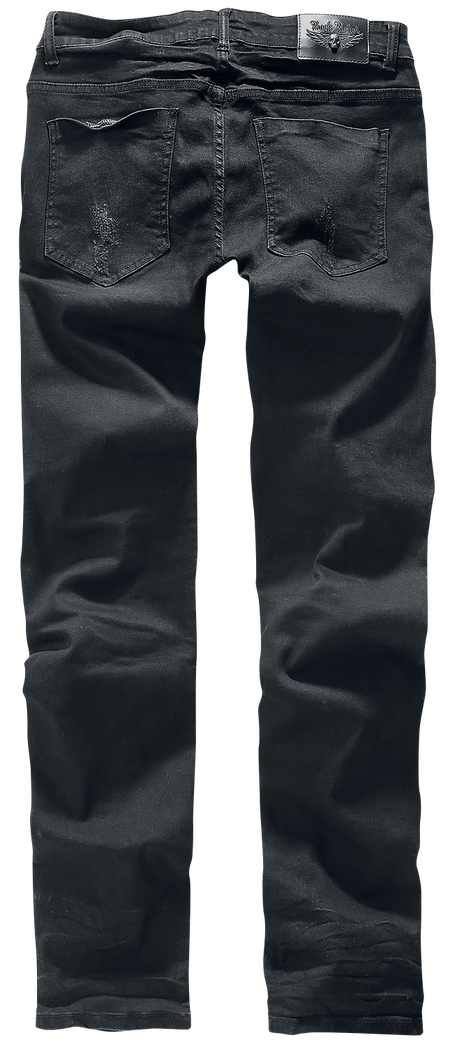 Jean  de Rock Rebel by EMP - Jared - W30L32 à W38L34 - pour Homme - noir - Rock Rebel by EMP - View 2