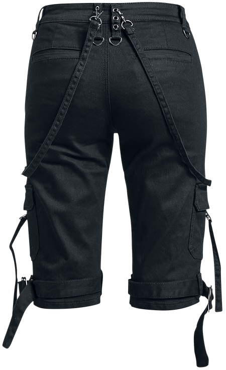 Short Gothic de Gothicana by EMP - Pandora's Box - 27 à 38 - pour Femme - noir - Gothicana by EMP - View 2