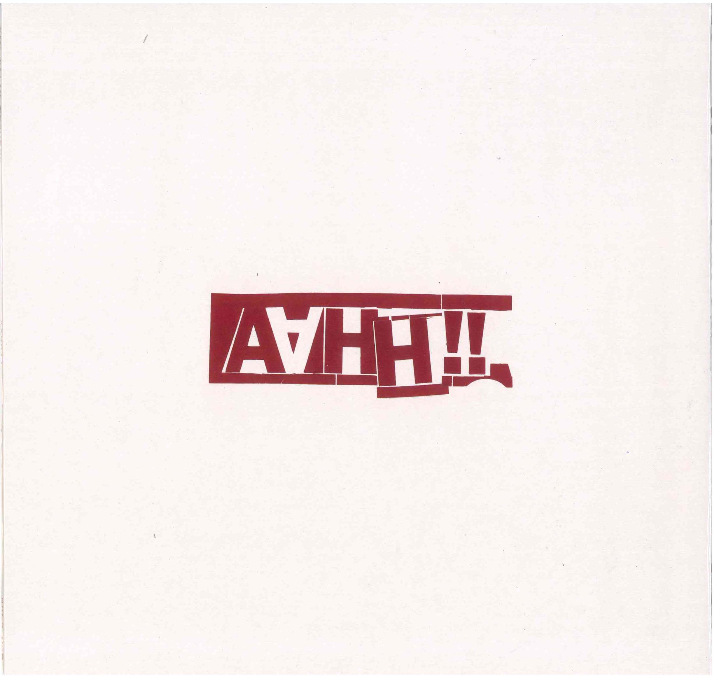 Aahh !! - Front Cover