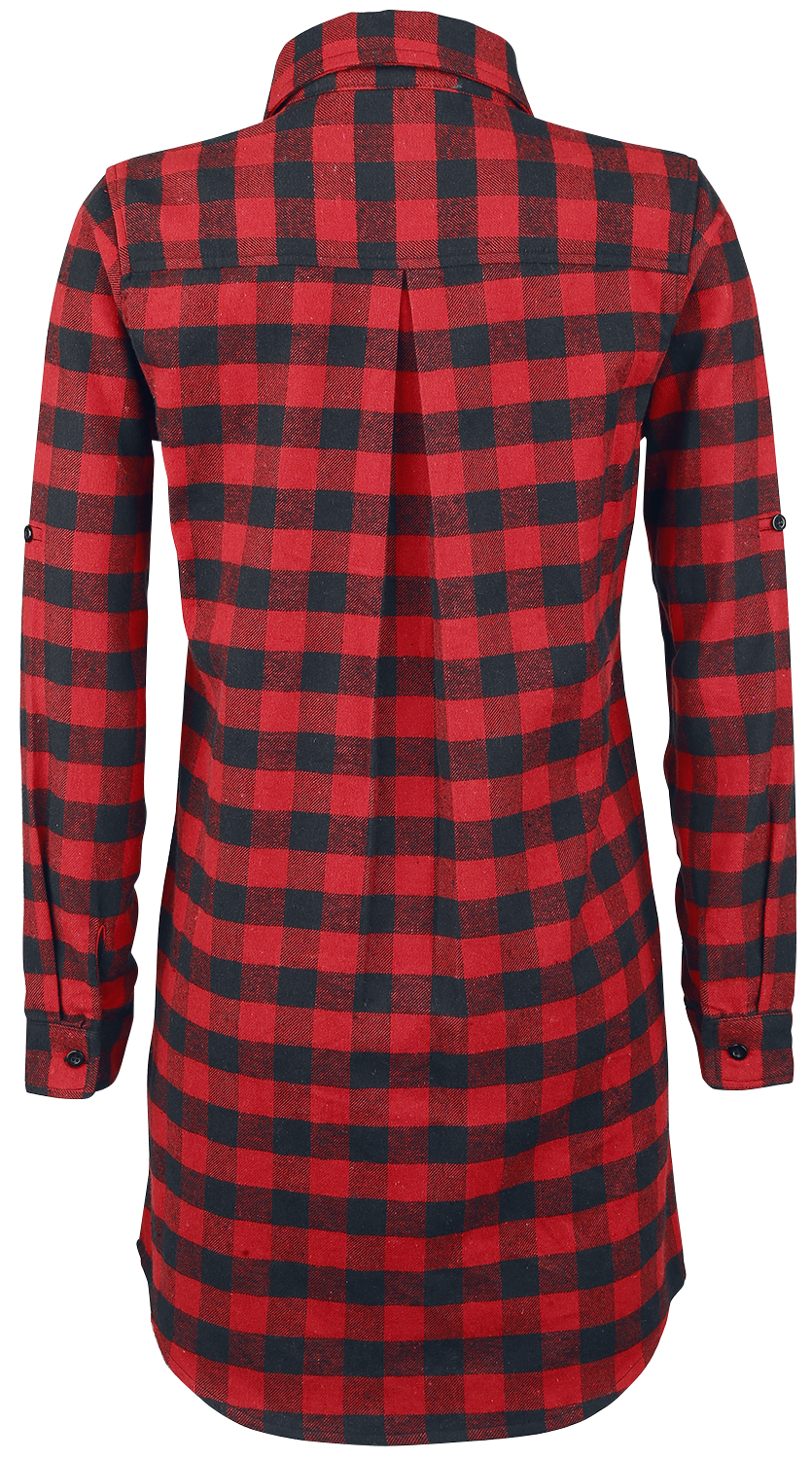 Chemise manches longues  de RED by EMP - Cowgirls Don't Cry - S à 5XL - pour Femme - rouge/noir - RED by EMP - View 2