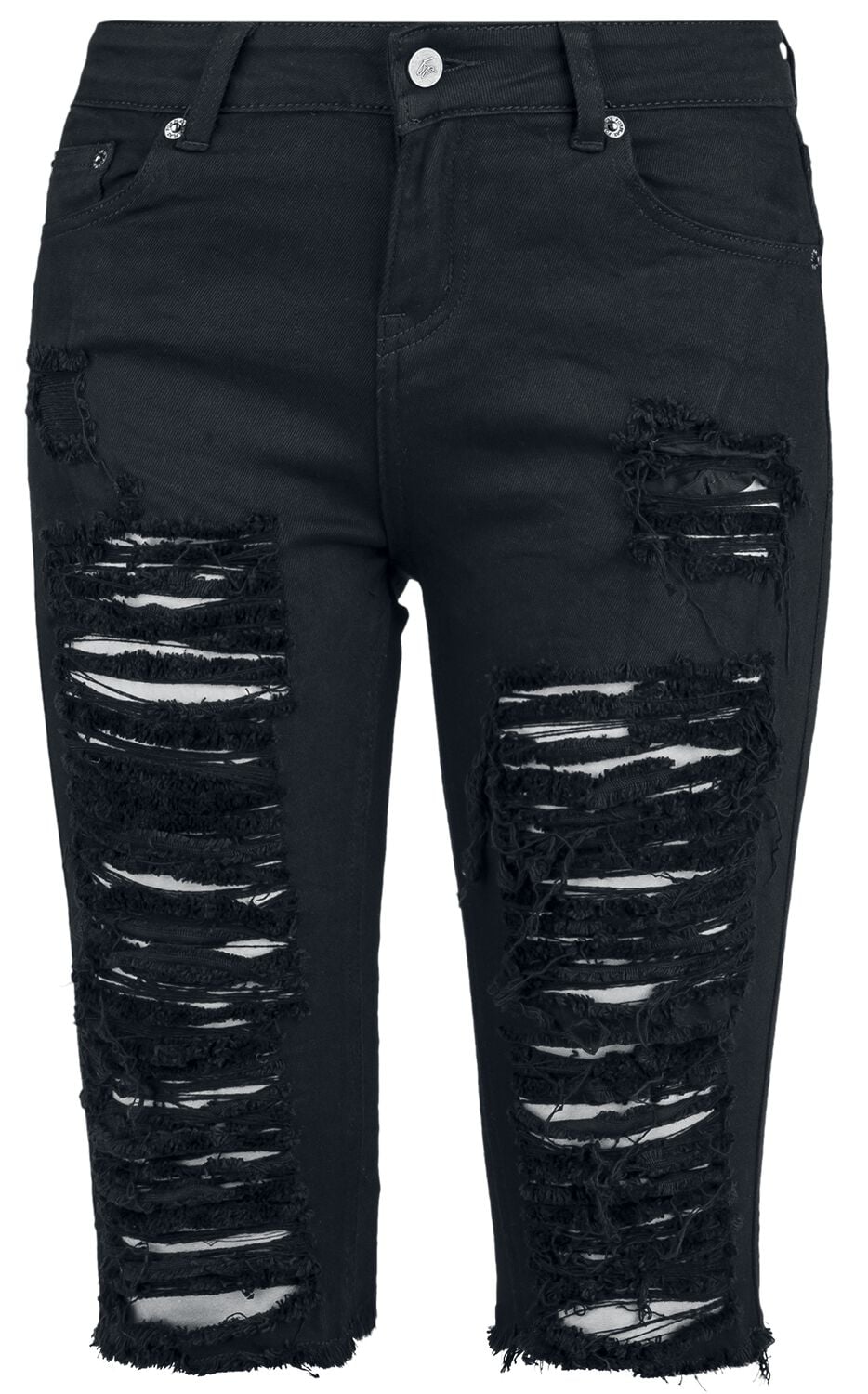 Short  de Forplay - Short Usé - 27 à 34 - pour Femme - noir - Forplay